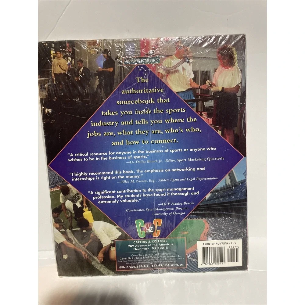 THE GUIDE TO CAREERS SPORTS 2nd Edition. Len Karlin. New / Sealed